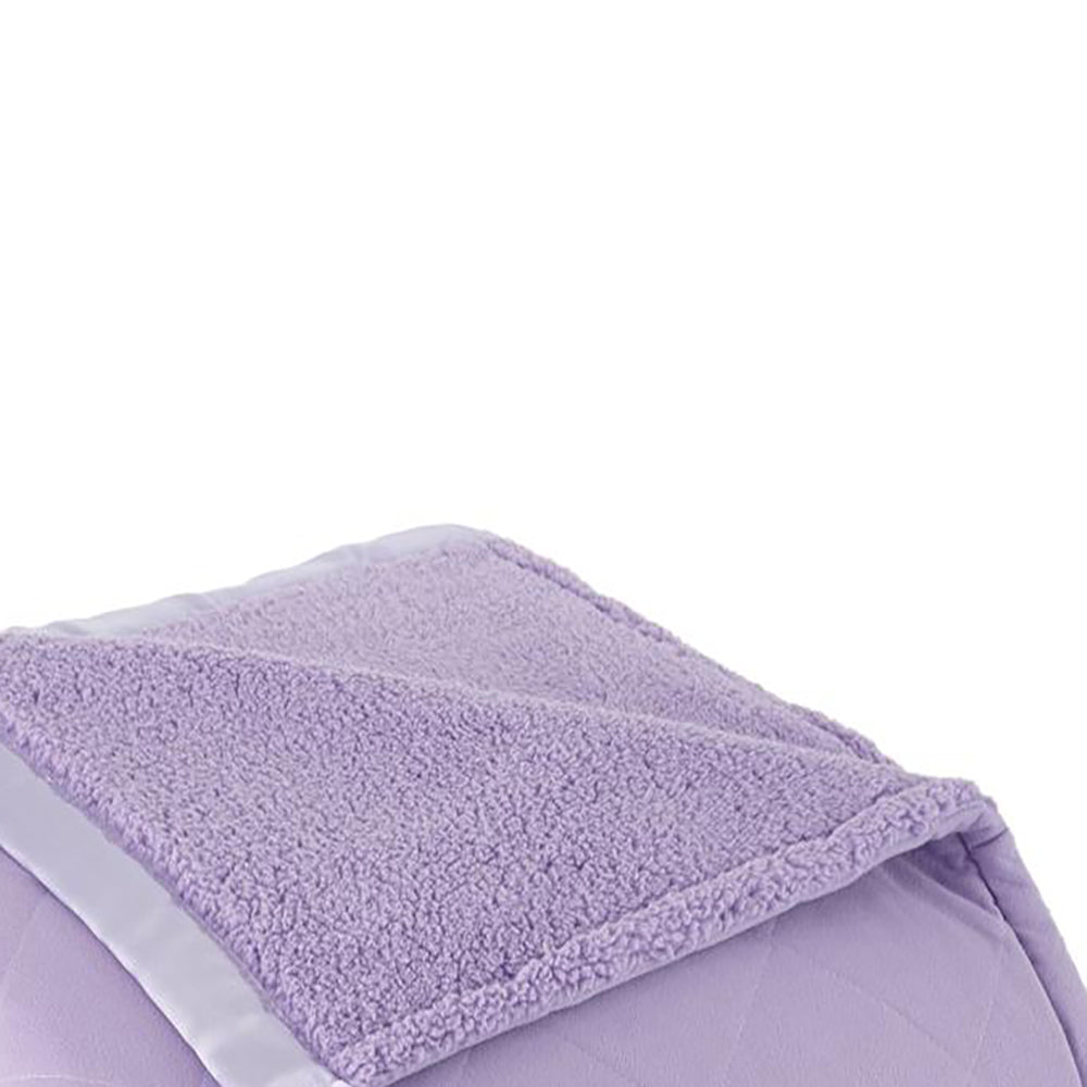 Shavel Micro Flannel High Quality Heating Technology Luxuriously Soft & Warm Solid Patterned Sherpa Electric Blanket