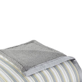 Shavel Micro Flannel High Quality Heating Technology Luxuriously Soft & Warm Solid Patterned Sherpa Electric Blanket