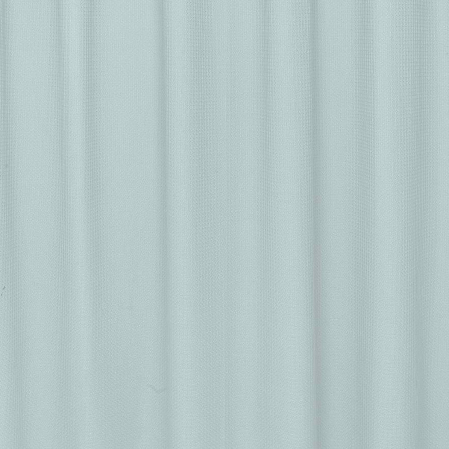 Carnation Home Fashions Standard Size 100% Cotton Waffle Weave Shower Curtain - 72x72"