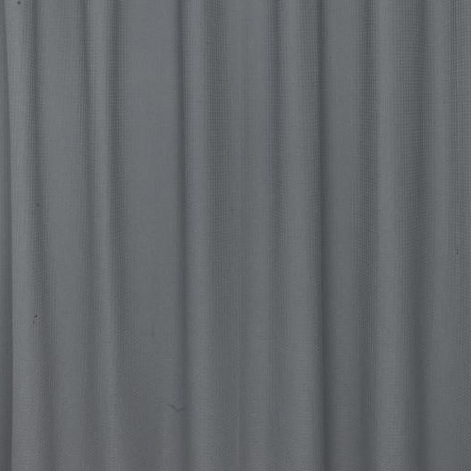 Carnation Home Fashions Standard Size 100% Cotton Waffle Weave Shower Curtain - 72x72"