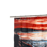 Carnation Home Fashions "The Scream" Museum Collection 100% Polyester Fabric Shower Curtain - Multi 70x72"