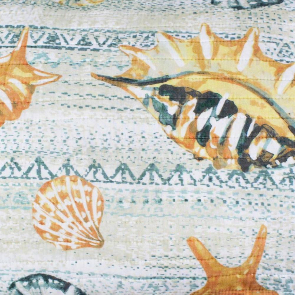 Greenland Home Fashions Kona Luxurious Comfortable Ultra Soft Pillow Sham Ocean