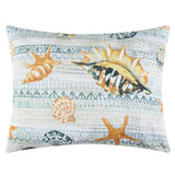 Greenland Home Fashions Kona Luxurious Comfortable Ultra Soft Pillow Sham Ocean