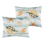 Greenland Home Fashions Kona Luxurious Comfortable Ultra Soft Pillow Sham Ocean