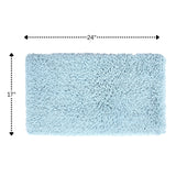 Knightsbridge Melbourne 220 GSF Non Skid Back Bath Rug 17 x 24