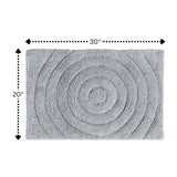 Knightsbridge Echo 220 GSF Non Skid Back Bath Rug 20 x 30