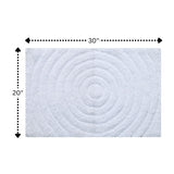 Knightsbridge Echo 220 GSF Non Skid Back Bath Rug 20 x 30