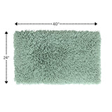 Knightsbridge Melbourne 220 GSF Non Skid Back Bath Rug 24 x 40
