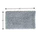 Knightsbridge Melbourne 220 GSF Non Skid Back Bath Rug 24 x 40