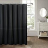 RT Designers Collection Home 3 Gauge Peva Stylish Shower Curtain Liner 70" x 72" Black