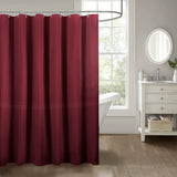 RT Designers Collection Home 3 Gauge Peva Stylish Shower Curtain Liner 70" x 72" Burgundy