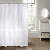 RT Designers Collection Home 3 Gauge Peva Stylish Shower Curtain Liner 70