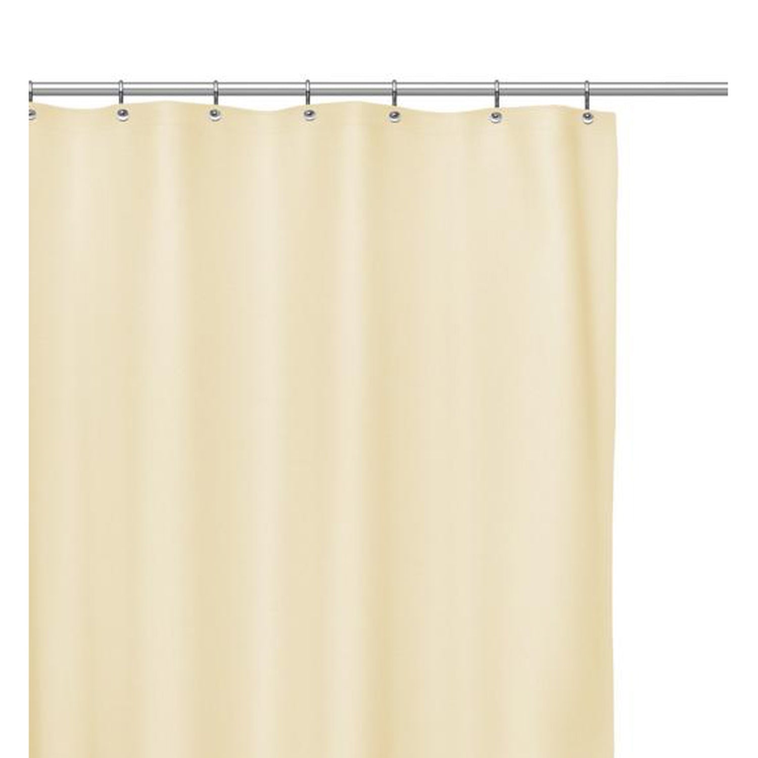 Carnation Home Fashions 2 Pack "Clean Home" Peva Liner - 72x72", Ivory