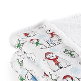 Shavel Micro Flannel High Quality Reversible Solid Patterned Luxuriously Super Soft, Comfortable & Warm Sherpa Blanket