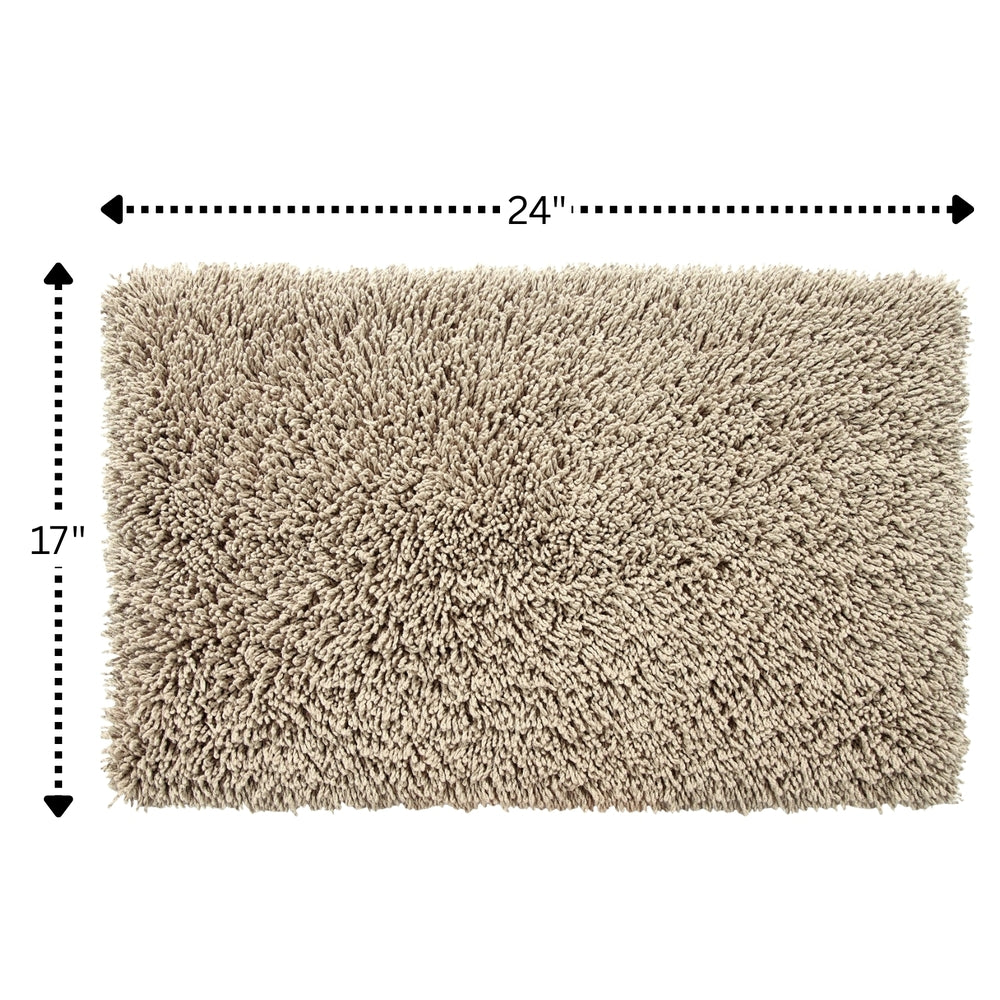 Knightsbridge Melbourne 220 GSF Non Skid Back Bath Rug 17 x 24