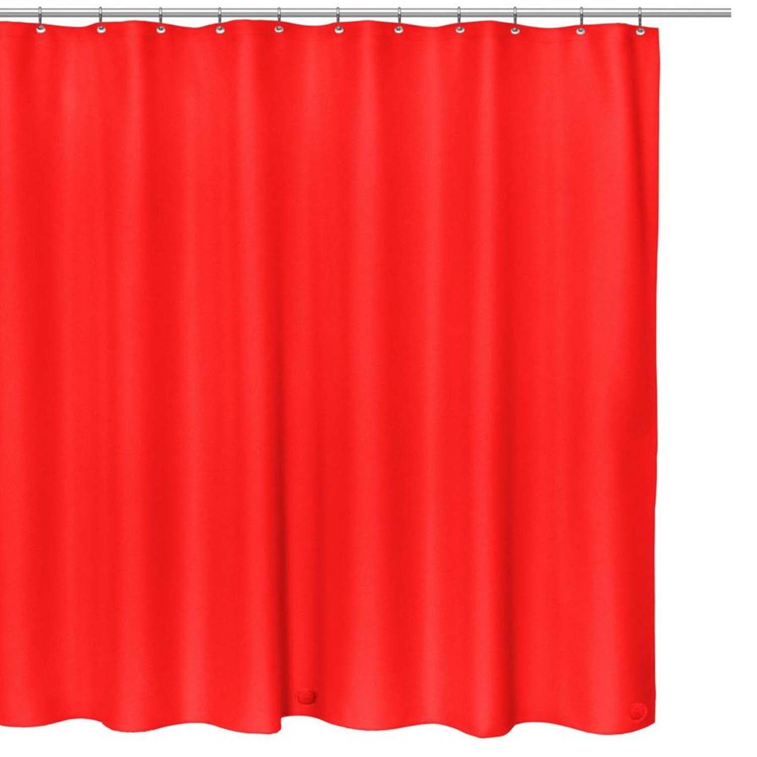 Carnation Home Fashions Standard-Sized Clean Home Peva Liner - 72x72", Red