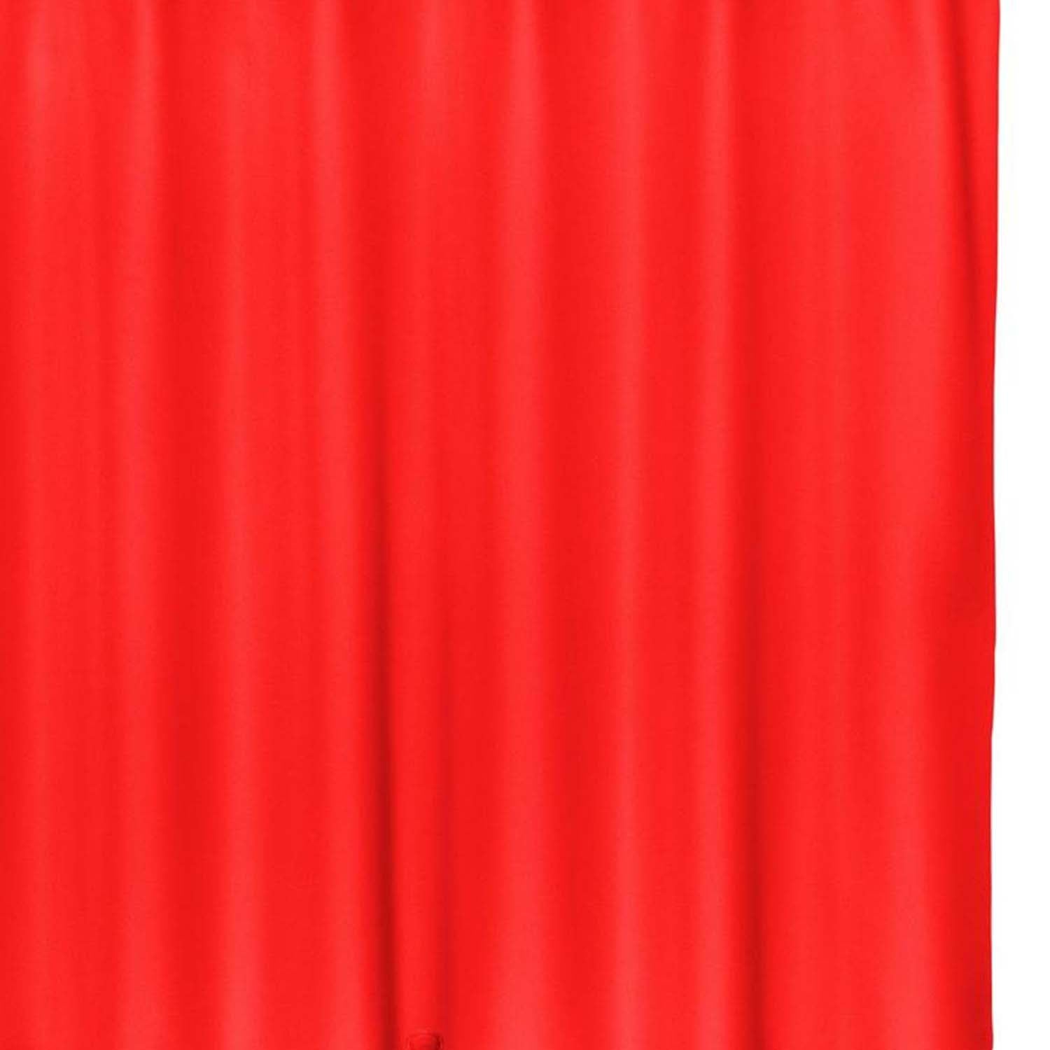 Carnation Home Fashions Standard-Sized Clean Home Peva Liner - 72x72", Red