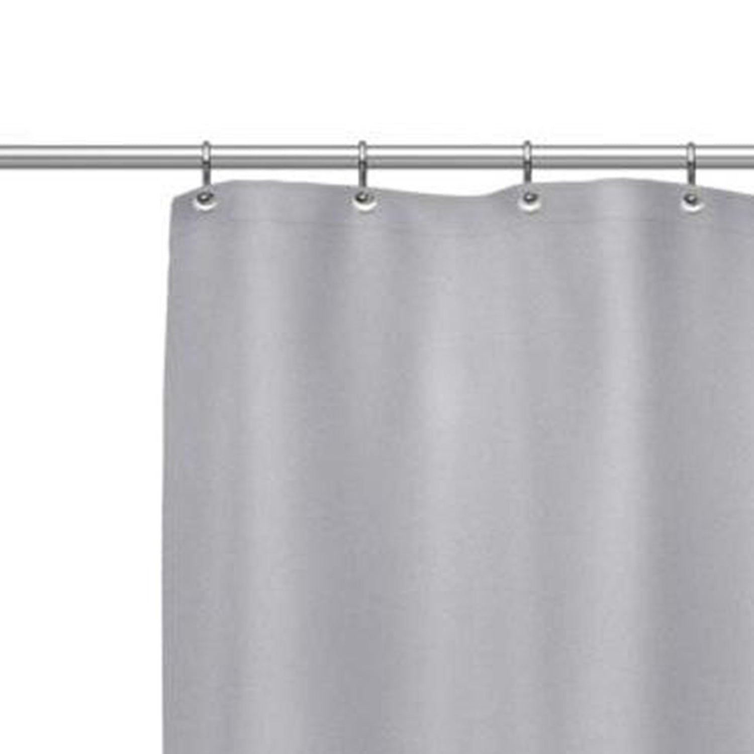 Carnation Home Fashions 2 Pack "Clean Home" Peva Liner - 72x72", Grey