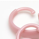 Carnation Home Fashions Hang Ease "C" Type Plastic Shower Curtain Hooks - 3x3"