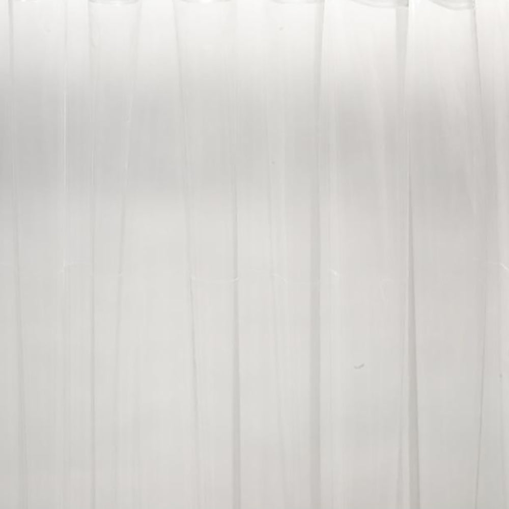 Carnation Home Fashions Hotel Collection, 8 Gauge Vinyl Shower Curtain Liner with Weighted Magnets and Metal Grommets - 72x72"