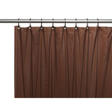 Carnation Home Fashions 3 Gauge Vinyl Shower Curtain Liner with Weighted Magnets and Metal Grommets - 72x72"