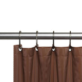 Carnation Home Fashions 3 Gauge Vinyl Shower Curtain Liner with Weighted Magnets and Metal Grommets - 72x72"