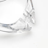 Carnation Home "Snap" Plastic Shower Curtain Hooks in Super Clear