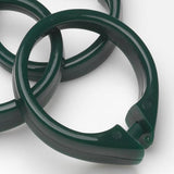 Carnation Home Fashions "Snap" Plastic Shower Curtain Hooks - 3x3"