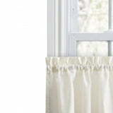 Ellis Curtain 70% Polyester 30% Cotton Grapevine and Check Pattern Tuscan Hills Window Tiers Red