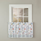 SKL Home By Saturday Knight Ltd Inspirational Meadow Tier Curtain Pair - Multi
