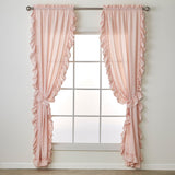 SKL Home By Saturday Knight Ltd Sarah Window Curtain Panel Pair - 2-Pack - Blush
