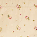 RLF Home Hillside Corded Cornice 100% Cotton with Fully Lined 3" Rod Pocket Valnance for Windows 50" x 17" Natural