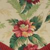 RLF Home Temea Ruffled Cornice 100% Cotton with Fully Lined 3" Rod Pocket Valnance for Windows 50" x 17" Natural
