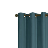 Plow and Hearth 84" L Thermalogic Energy Efficient Insulated Solid Grommet-Top Curtain Pair in Pine
