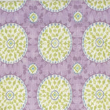 RLF Home Canne Cornice 100% Cotton with Fully Lined 3" Rod Pocket Valnance for Windows 50" x 17" Heather
