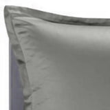 Brielle Home 100% Premium 300 TC Modal Bedding Collection Sateen Duvet Cover 68" x 86" and One 20" x 26" Sham Twin Grey