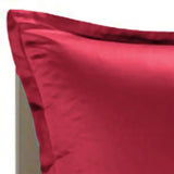Brielle Home 100% Premium 300 TC Modal Bedding Collection Sateen Duvet Cover Set Red