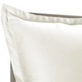 Brielle Home 100% Premium 300 TC Modal Bedding Collection Sateen Duvet Cover 68" x 86" and One 20" x 26" Sham Twin Cream