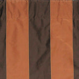 RLF Home Pascal Corded Cornice 100% Cotton with Fully Lined 3" Rod Pocket Valnance for Windows 50" x 17" Chocolate