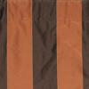 RLF Home Pascal Corded Cornice 100% Cotton with Fully Lined 3" Rod Pocket Valnance for Windows 50" x 17" Chocolate