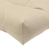 Habitat Tufted Ultra Soft Comfortable Chair Pad Pack of 2 Each 15" X 15" Buff