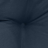 Habitat Tufted Ultra Soft Comfortable Chair Pad Pack of 2 Each 15" X 15" Navy