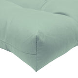 Habitat Tufted Ultra Soft Comfortable Chair Pad Pack of 2 Each 15" X 15" Aqua