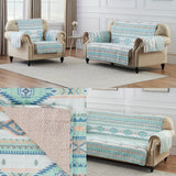 Greenland Home Fashions Barefoot Bungalow Phoenix Furniture Protector - Turquoise