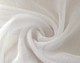 Ramallah Lonnie Grommet Curtain Panel - 54x90", White