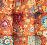 Greenland Home Astoria Style All Season Full Comfortable Premium Quality Chair Pad, Spice