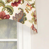 Noblesse Cornice 3" Rod Pocket Valance 50" x 17" Multicolor by RLF Home