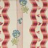 RLF Home Dauphine Provance 100% Cotton with Fully Lined 3" Rod Pocket Valnance for Windows 50" x 15" Red