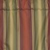 RLF Home Meri Weather Corded Cornice 100% Cotton with Fully Lined 3" Rod Pocket Valnance for Windows 50" x 17" Garden