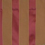 RLF Home Balacet Corded Arch 100% Cotton with Fully Lined 3" Rod Pocket Valnance for Windows 50" x 17" Crimson